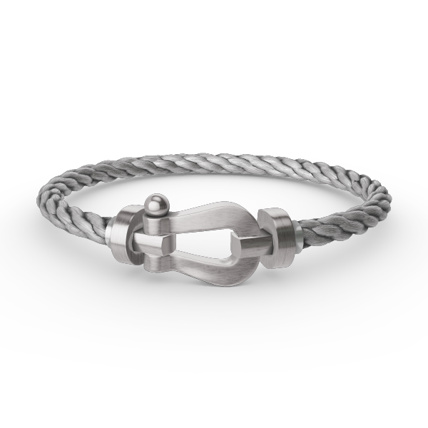 [Opulent Aurora]FORCE LARGE HORSESHOE NO DIAMOND BRACELET SILVER