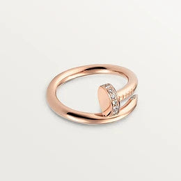 [Opulent Aurora]JUSTE RING 2.65MM PINK GOLD DIAMOND