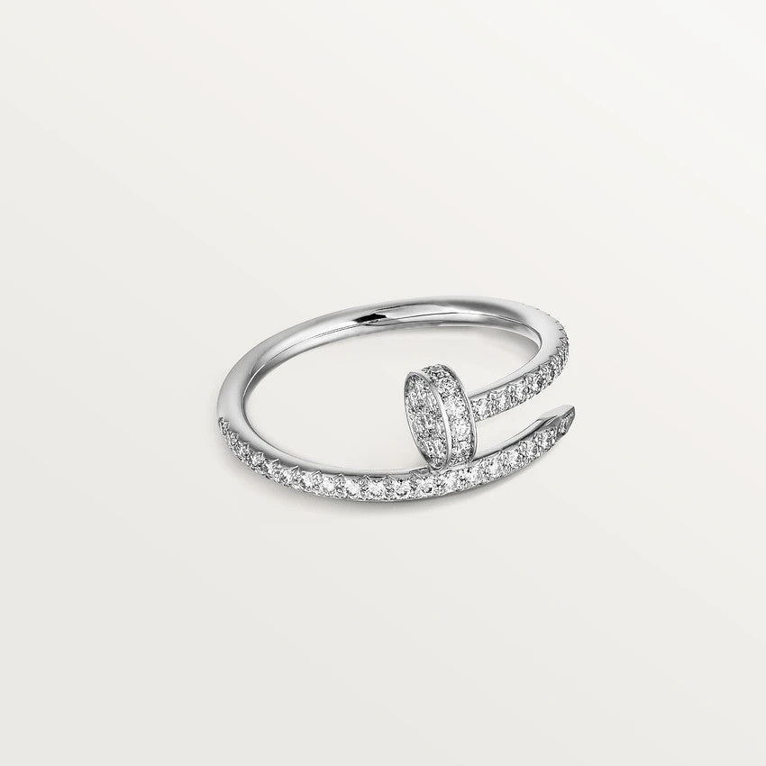 [Opulent Aurora]JUSTE RING 1.8MM SILVER DIAMONDS