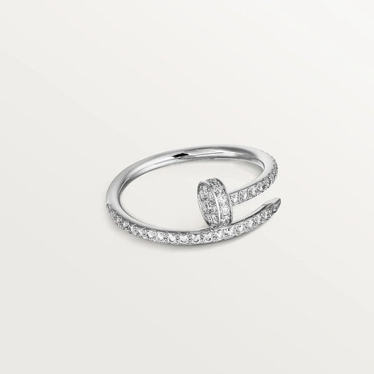 [Opulent Aurora]JUSTE RING 1.8MM SILVER DIAMONDS